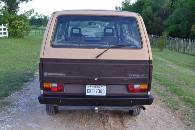 1984 Brown Volkswagen Bus/Vanagon Minivan/Van