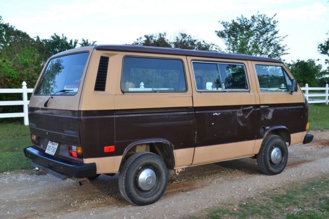 1984 Brown Volkswagen Bus/Vanagon Minivan/Van