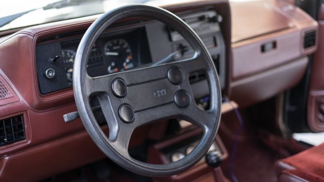 1984 Black Volkswagen Rabbit Coupe