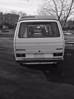 1984 White Volkswagen Bus/Vanagon Van Camper
