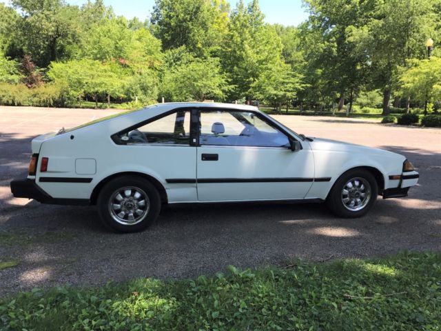 1984 White Toyota Celica Coupe