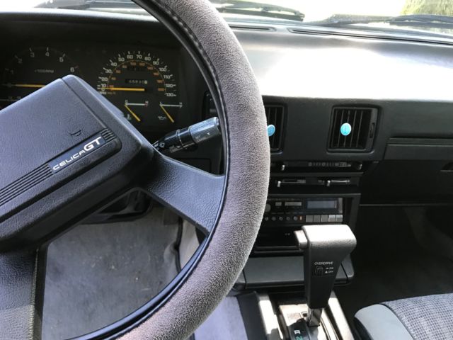 1984 White Toyota Celica Coupe