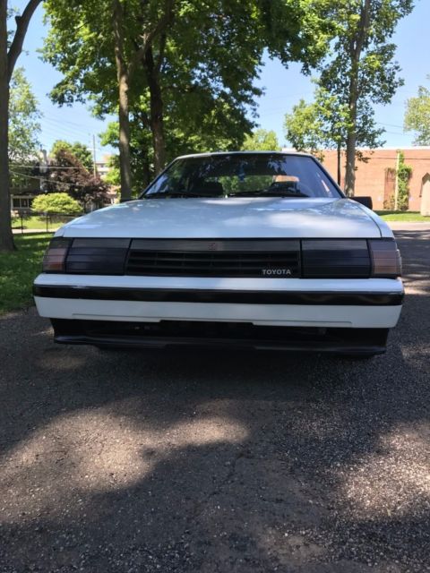1984 White Toyota Celica Coupe