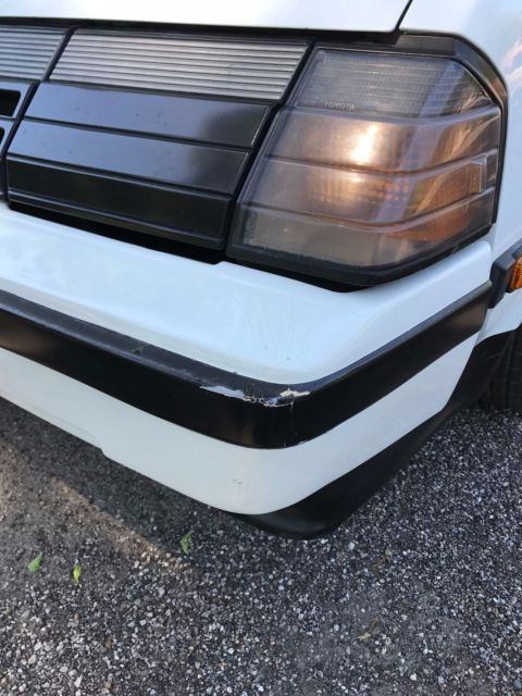 1984 White Toyota Celica Coupe