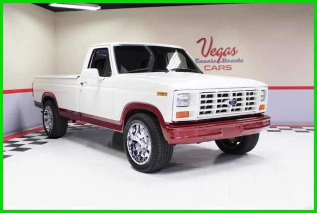 1984 White Ford F-150 Pickup Truck