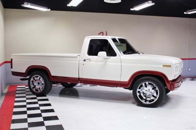 1984 White Ford F-150 Pickup Truck