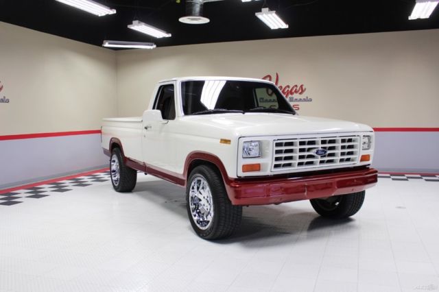 1984 White Ford F-150 Pickup Truck