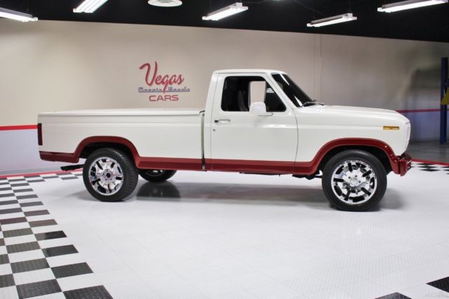 1984 White Ford F-150 Pickup Truck