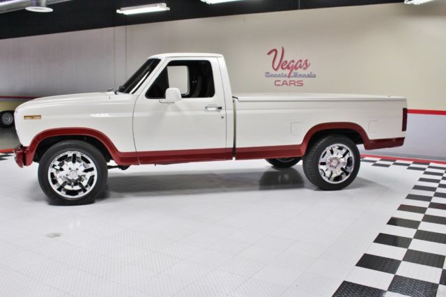 1984 White Ford F-150 Pickup Truck