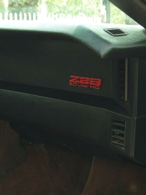 1984 Brown Chevrolet Camaro Coupe