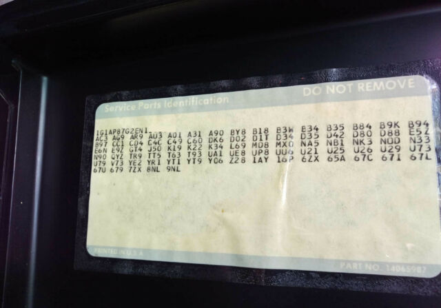 1984 Brown Chevrolet Camaro Coupe