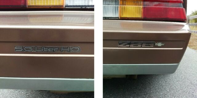 1984 Brown Chevrolet Camaro Coupe