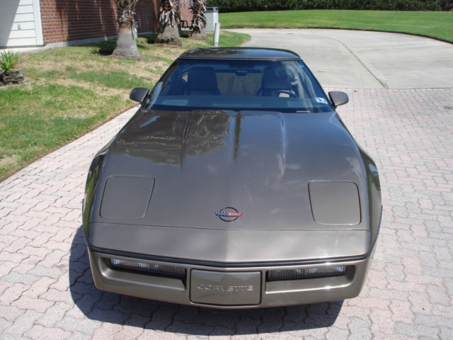 1984 Deep Metallic Bronze Chevrolet Corvette Hatchback