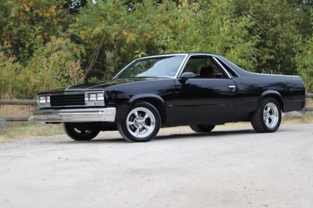 1984 Black Chevrolet El Camino