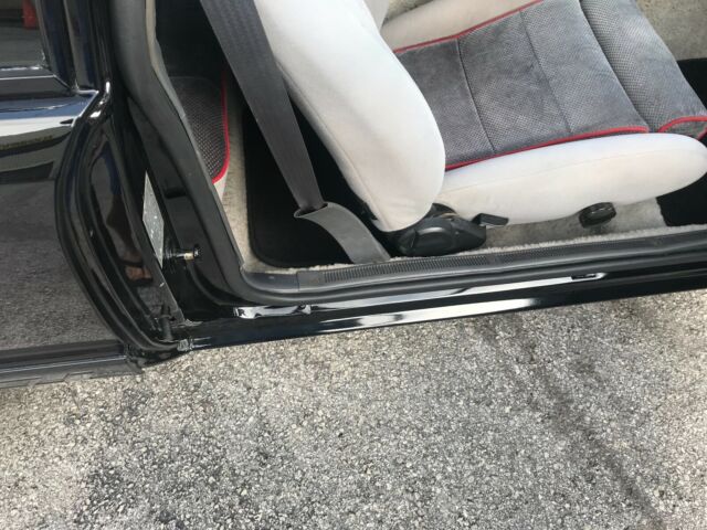 1985 Black Ford Mustang Hatchback