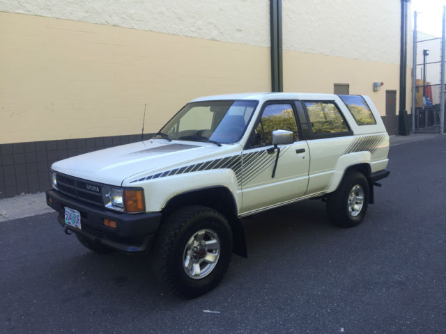 1987 White Toyota 4Runner SUV