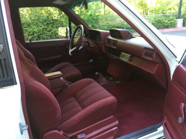 1987 White Toyota 4Runner SUV