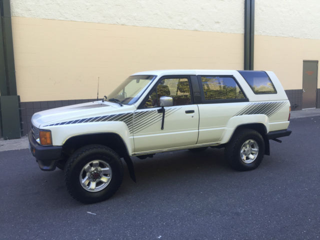 1987 White Toyota 4Runner SUV