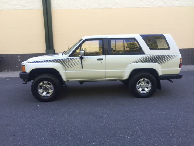 1987 White Toyota 4Runner SUV