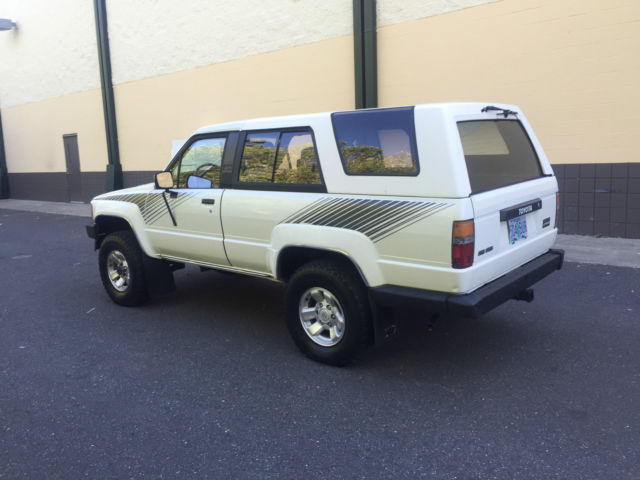 1987 White Toyota 4Runner SUV