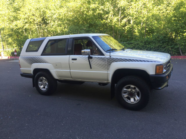 1987 White Toyota 4Runner SUV