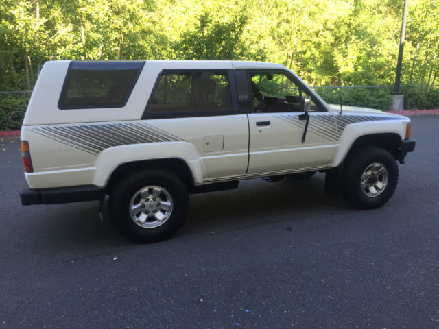 1987 White Toyota 4Runner SUV