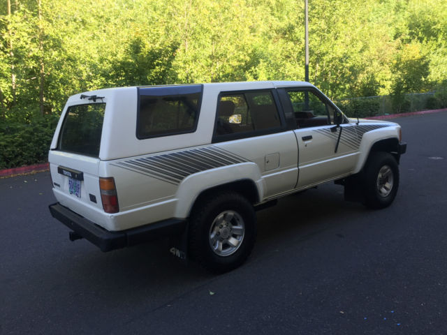 1987 White Toyota 4Runner SUV