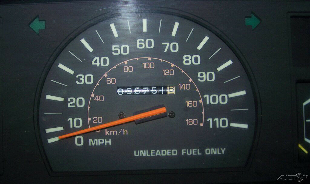 1985 Blue Toyota Pickup