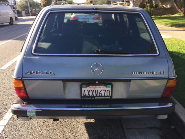 1985 Light Blue Mercedes-Benz 300-Series Wagon