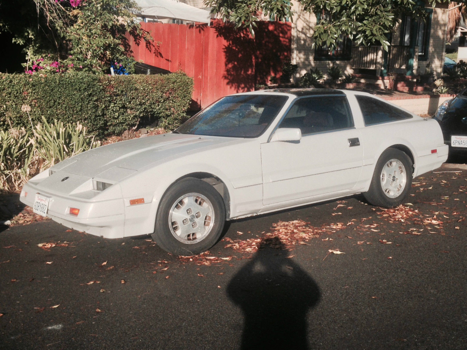 1985 light grey Nissan 300ZX 2+2 coupe