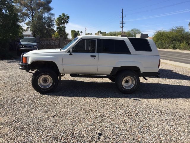 1985 White Toyota 4Runner SUV