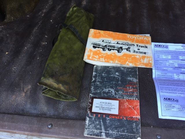 1985 White Toyota 4Runner SUV