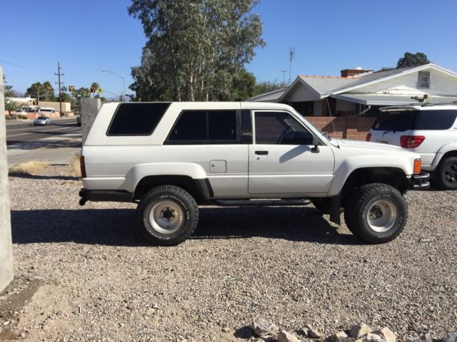 1985 White Toyota 4Runner SUV