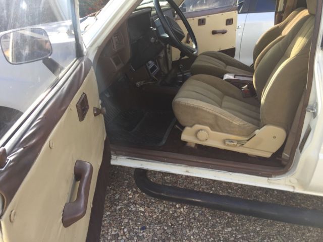 1985 White Toyota 4Runner SUV