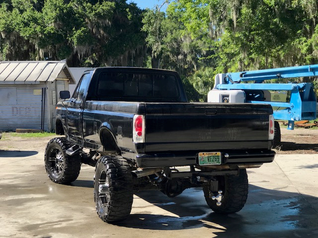 1985 Black Ford F-250 Standard Cab Pickup