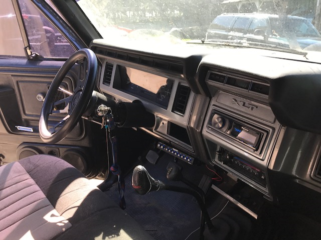 1985 Black Ford F-250 Standard Cab Pickup