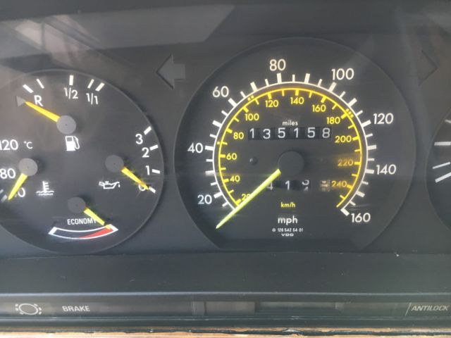 1985 Black perole Mercedes-Benz S-Class Sedan