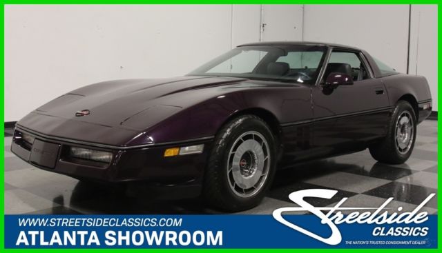 1985 Purple Chevrolet Corvette