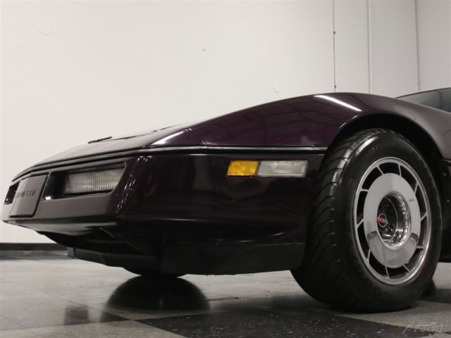 1985 Purple Chevrolet Corvette