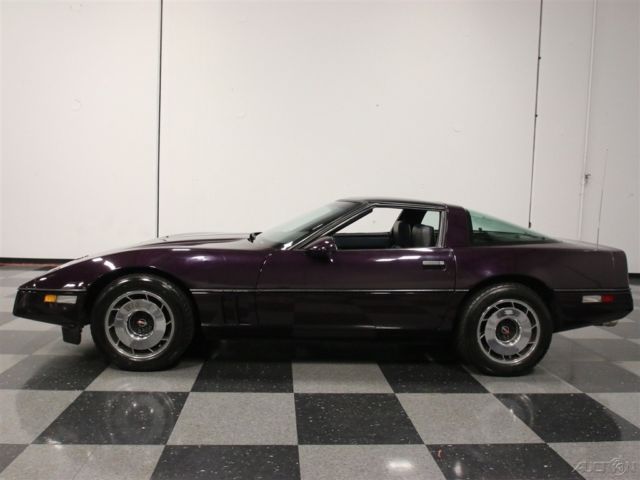 1985 Purple Chevrolet Corvette