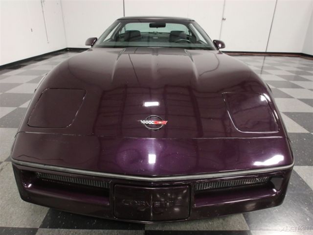 1985 Purple Chevrolet Corvette