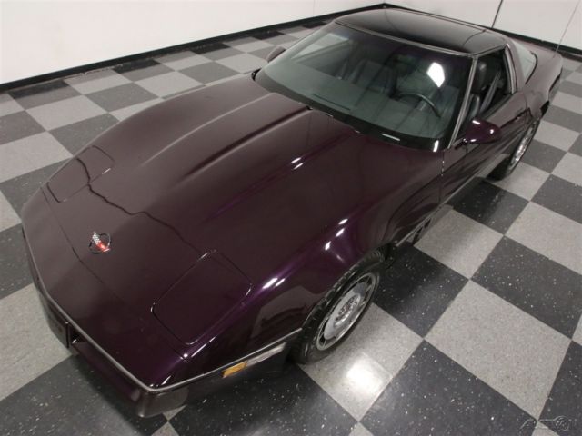 1985 Purple Chevrolet Corvette