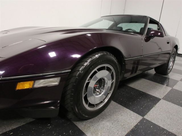1985 Purple Chevrolet Corvette