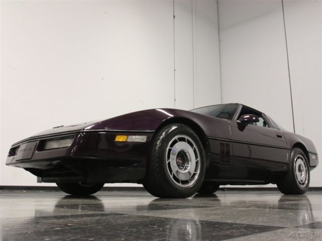 1985 Purple Chevrolet Corvette
