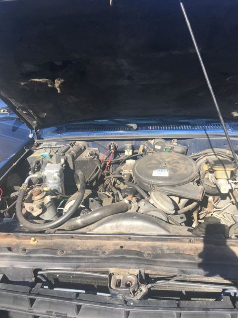 1985 Blue Chevrolet S-10 Regular Cab