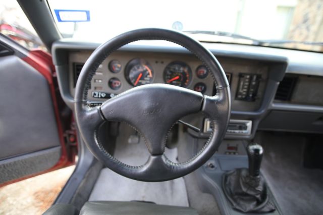 1985 Red 2A Ford Mustang Hatchback