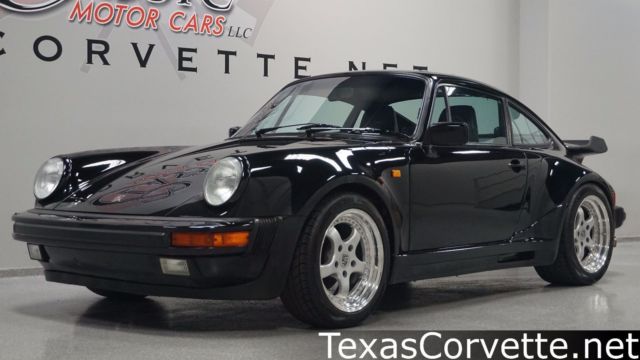 1985 Black Porsche 930 Coupe