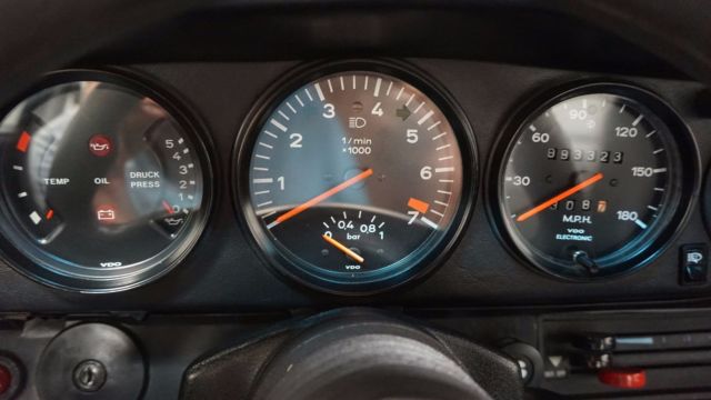 1985 Black Porsche 930 Coupe