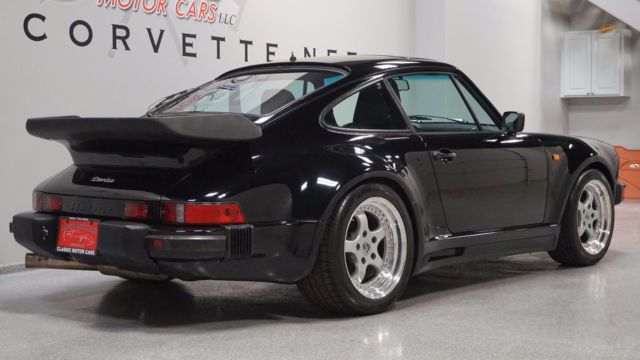 1985 Black Porsche 930 Coupe