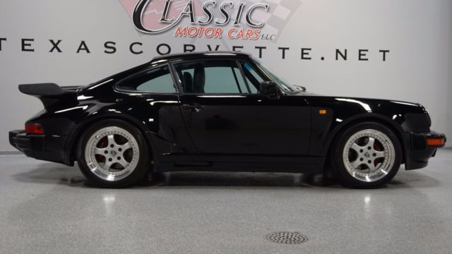 1985 Black Porsche 930 Coupe